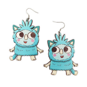 Turkoosi Repputepponen – korvakorut