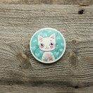 Pyöreä kissa – vinyylitarra (kaksi erilaista)