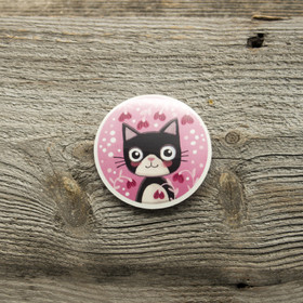 Pyöreä kissa – vinyylitarra (kaksi erilaista)