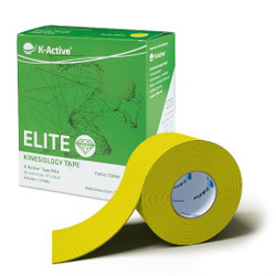 K-Active ELITE Kinesioteippi 50mm x 5m, 1 rulla, keltainen
