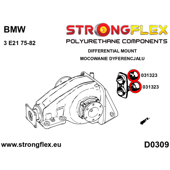 036098A: Full suspension bush kit SPORT