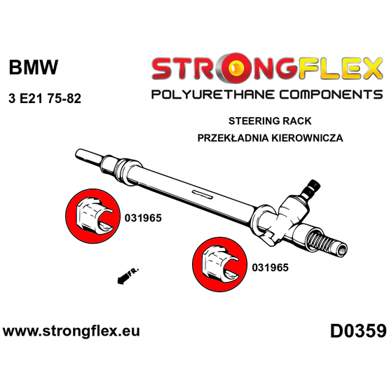 036098A: Full suspension bush kit SPORT