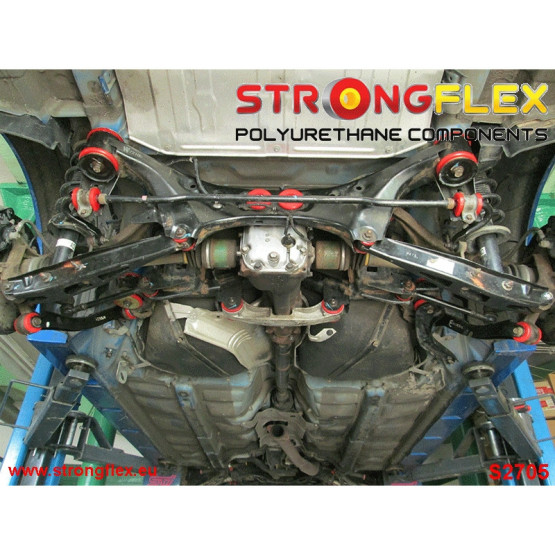 276165A: Rear suspension polyurethane bush kit SPORT