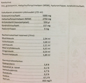 NAF Five Star Superflex - nivelille (nestemäinen)