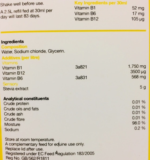 NAF B-vitamin
