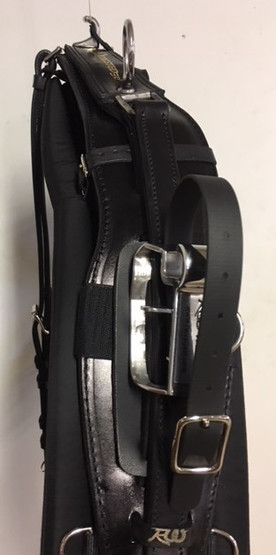 Twisted3D: Leather QH- Training Harness Complete