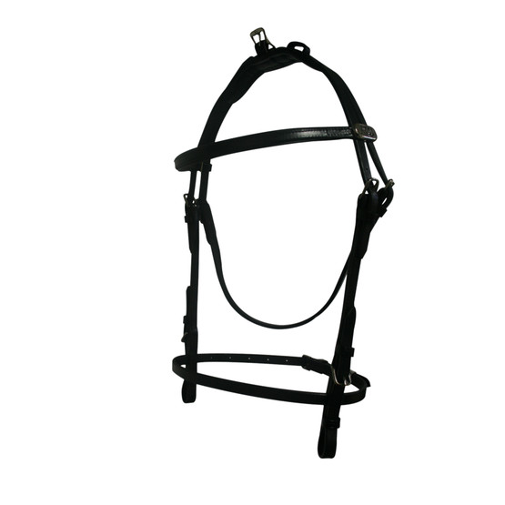 Twisted3D: Leather QH- Training Harness Complete