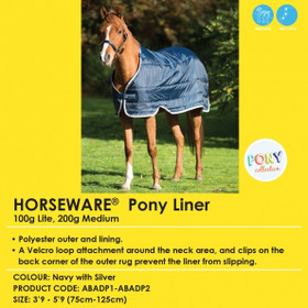 Horseware Liner Pony
