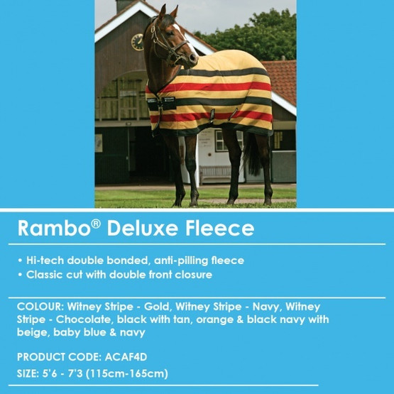 Rambo Deluxe Fleece
