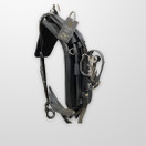 TWisted3D Harnais Complet de Course attache QH, synthétique