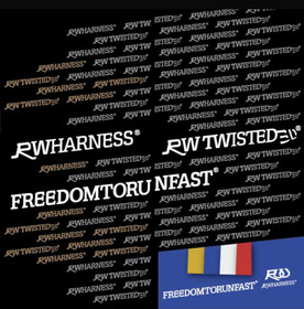 RW HARNESS Tuubihuivi TWisted3D -logoin