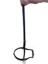 Head halter with martingale rings synthetic