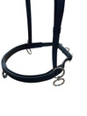 Head halter with martingale rings synthetic