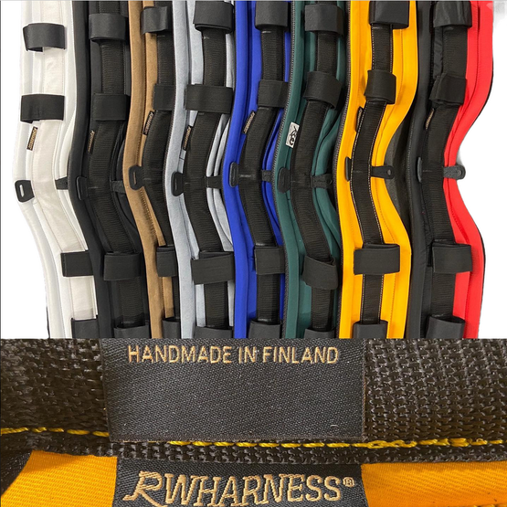 TWisted3D: Race harness QUICK HITCH leather 6cm