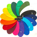 TWisted3D Harnais de course traditionelle en cuir 6cm