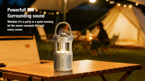 NowGo F2 bluetooth kaiutin säädettävällä tunnelmavalolla UUTUUS 9/2026!