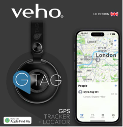 VEHO G-Tag GPS paikannin UUTTA 2026!