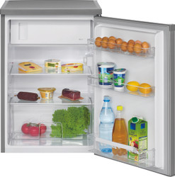 Bomann KS2184 jääkaappi pakastelokerolla, inox look UUTTA 2026!