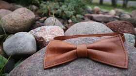 Nahkasrusetti Aikuisten Ruskea Tikattu