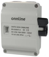 Turvakytkin S316 7,5kW, IP54 - Onnline