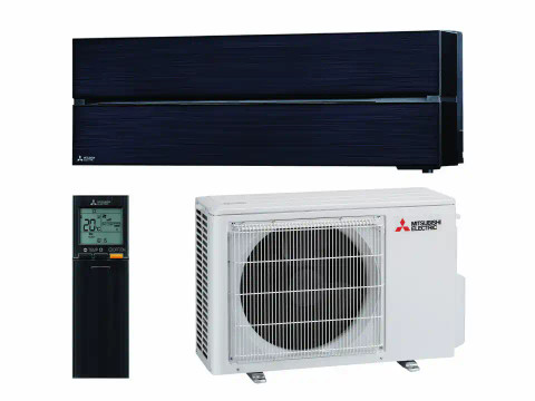 Ilmalämpöpumppu Mitsubishi Electric LN25 - onyxinmusta