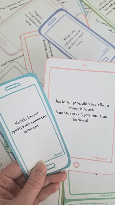 TOTTA VAI HÖPÖJUTTUJA?