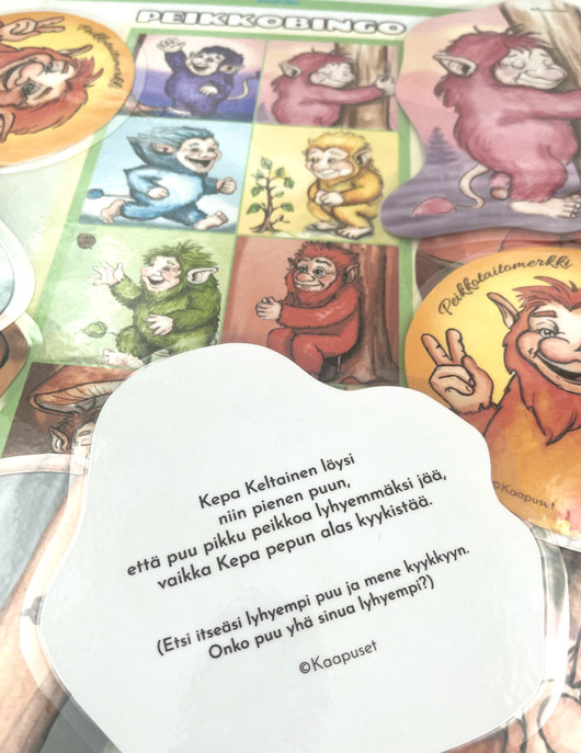 PEIKKOJUMPPA - JUMPPAA, LORUJA, VÄREJÄ JA PEIKKOJEN RASTIRATA