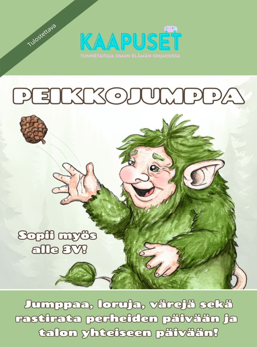 PEIKKOJUMPPA - JUMPPAA, LORUJA, VÄREJÄ JA PEIKKOJEN RASTIRATA