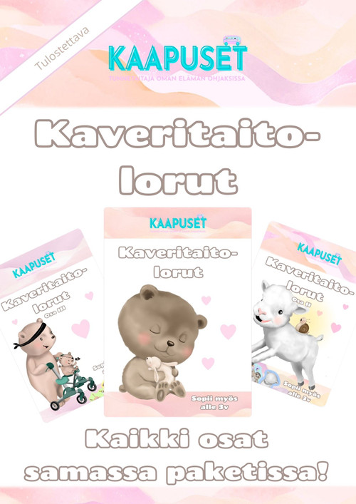 KAVERITAITOLORUT PAKETTINA