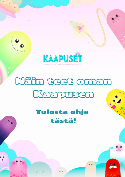 TEE OMA KAAPUNEN – tulostettava ohje (MAKSUTON)