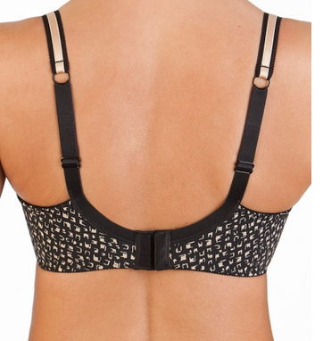 Bestform musta-beige kaarituellinen rintaliivi 80I