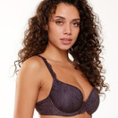 Lingadore daily ruskea kaarituellinen t-paitaliivi 85A