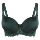 Lingadore daily vihreä  kaarituellinen t-paitaliivi 75G