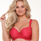 Lingadore daily punainen kaarituellinen t-paitaliivi 85F