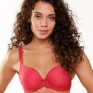 Lingadore daily punainen kaarituellinen t-paitaliivi 70E