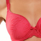 Lingadore daily punainen kaarituellinen t-paitaliivi 80C