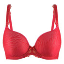 Lingadore daily punainen kaarituellinen t-paitaliivi 80C