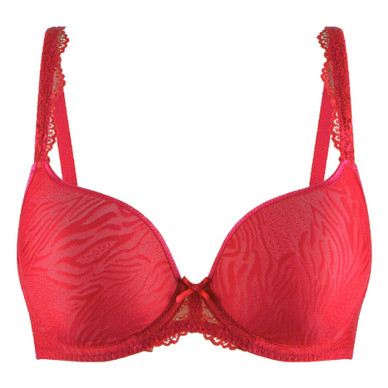 Lingadore daily punainen kaarituellinen t-paitaliivi 70E