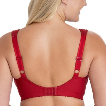 Miss Mary Lovely Lace punainen kaaritueton toppaamaton rintaliivi 85B