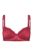 Missya Dorritt viininpunainen kaarituellinen topattu rintaliivi 75E