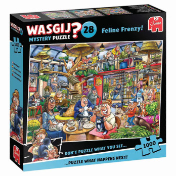 Wasgij, Mystery 28 Feline Frenzy palapeli 1000 palaa
