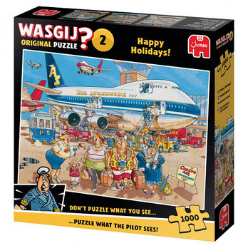 Wasgij Original  2 Happy Holidays! palapeli 1000 palaa