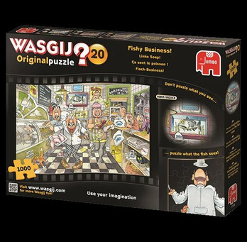 Wasgij Original 20 Fishy Business palapeli 1000 palaa 
