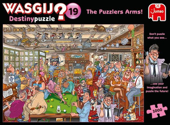 Wasgij Destiny 19 The Puzzlers Arms palapeli 1000 palaa 