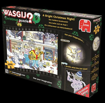 Wasgij Christmas 9 A Bright Christmas Night palapel 1000 