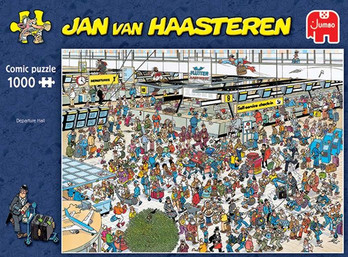 Jan van Haasteren  Departure Hall  palapeli 1000 palaa 
