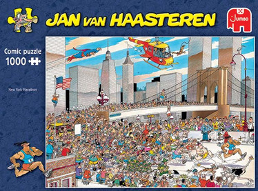 Jan van Haasteren  New York Marathon palapeli 1000 palaa 