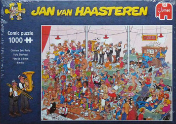 Jan van Haasteren  German Beer Party  palapeli 1000 palaa 