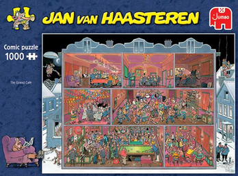 Jan van Haasteren  The Grand Cafe palapeli 1000 palaa 