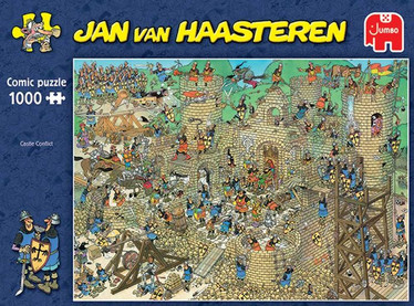 Jan van Haasteren  Castle Conflict  palapeli 1000 palaa 